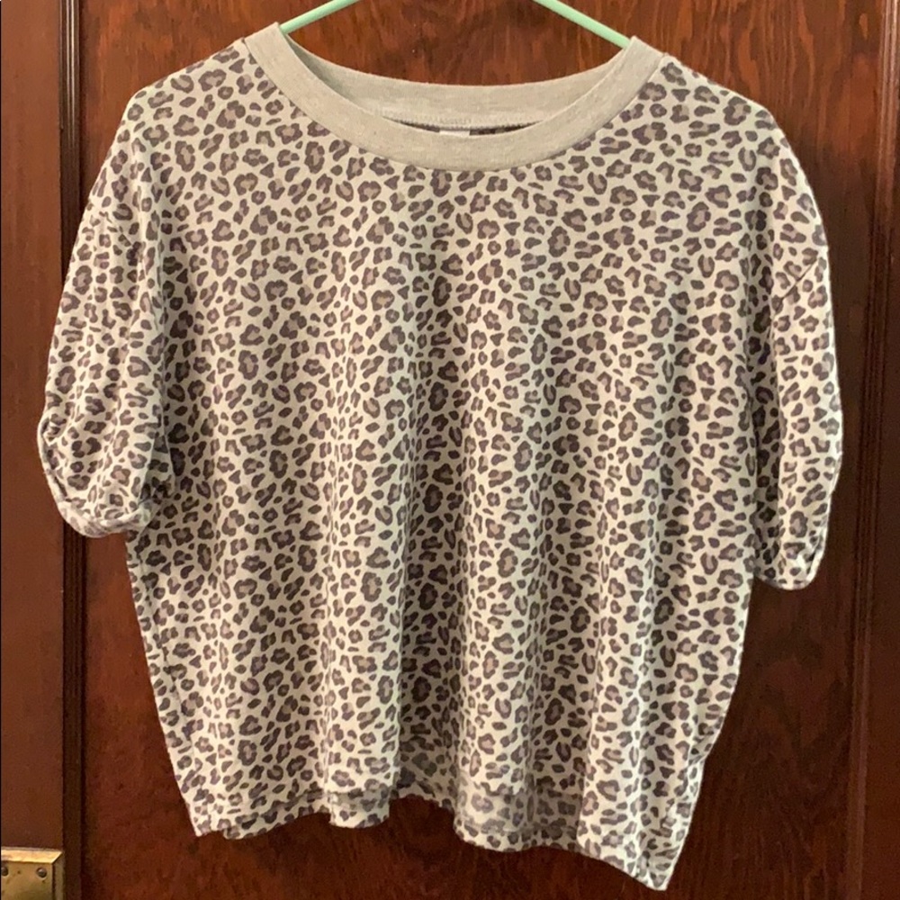 Cheetah Crop Top